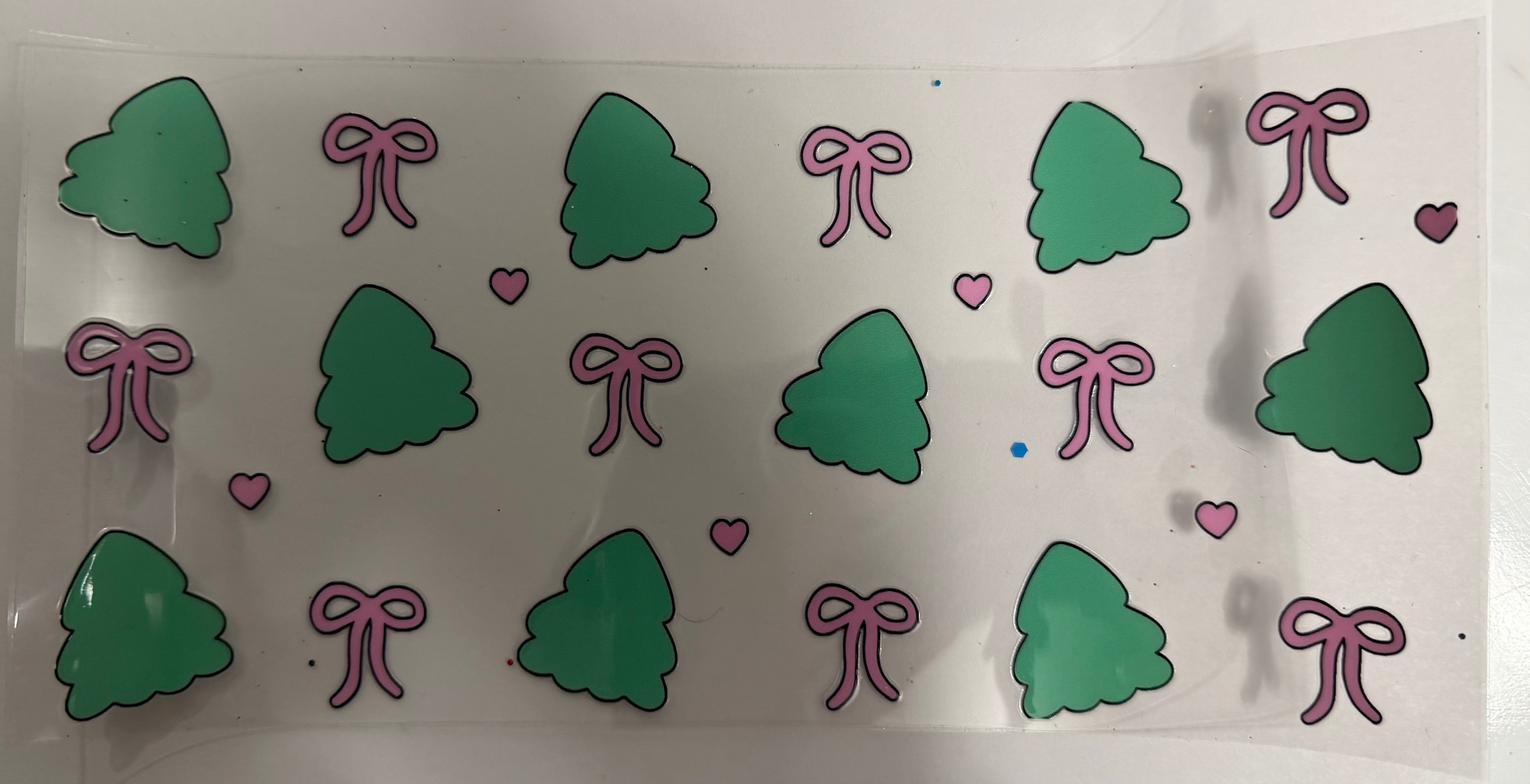 Christmas Trees with bows