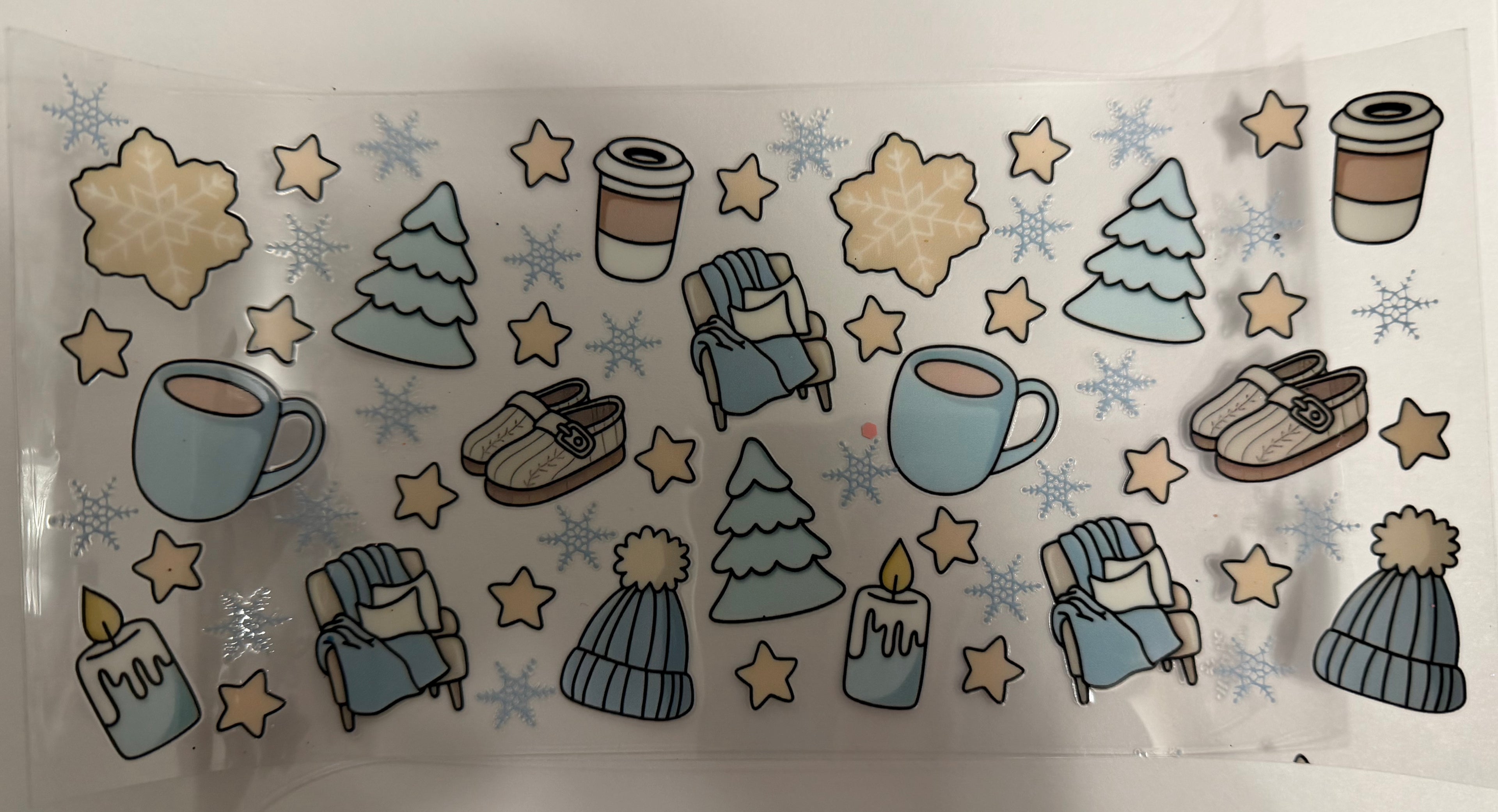 Blue Cozy Christmas