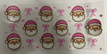 Santa with bows
