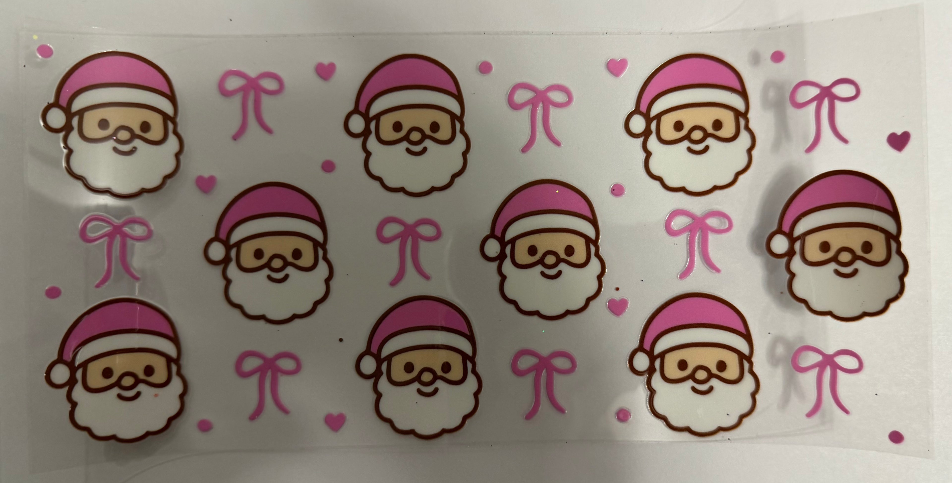 Santa with bows