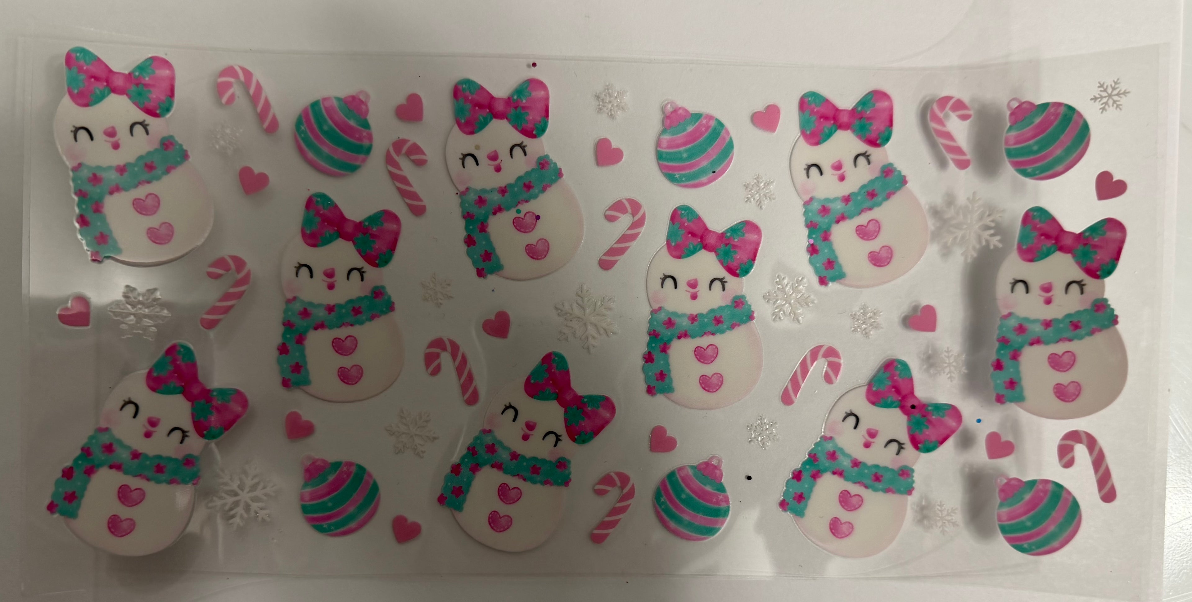 Snowman’s & Candy Canes