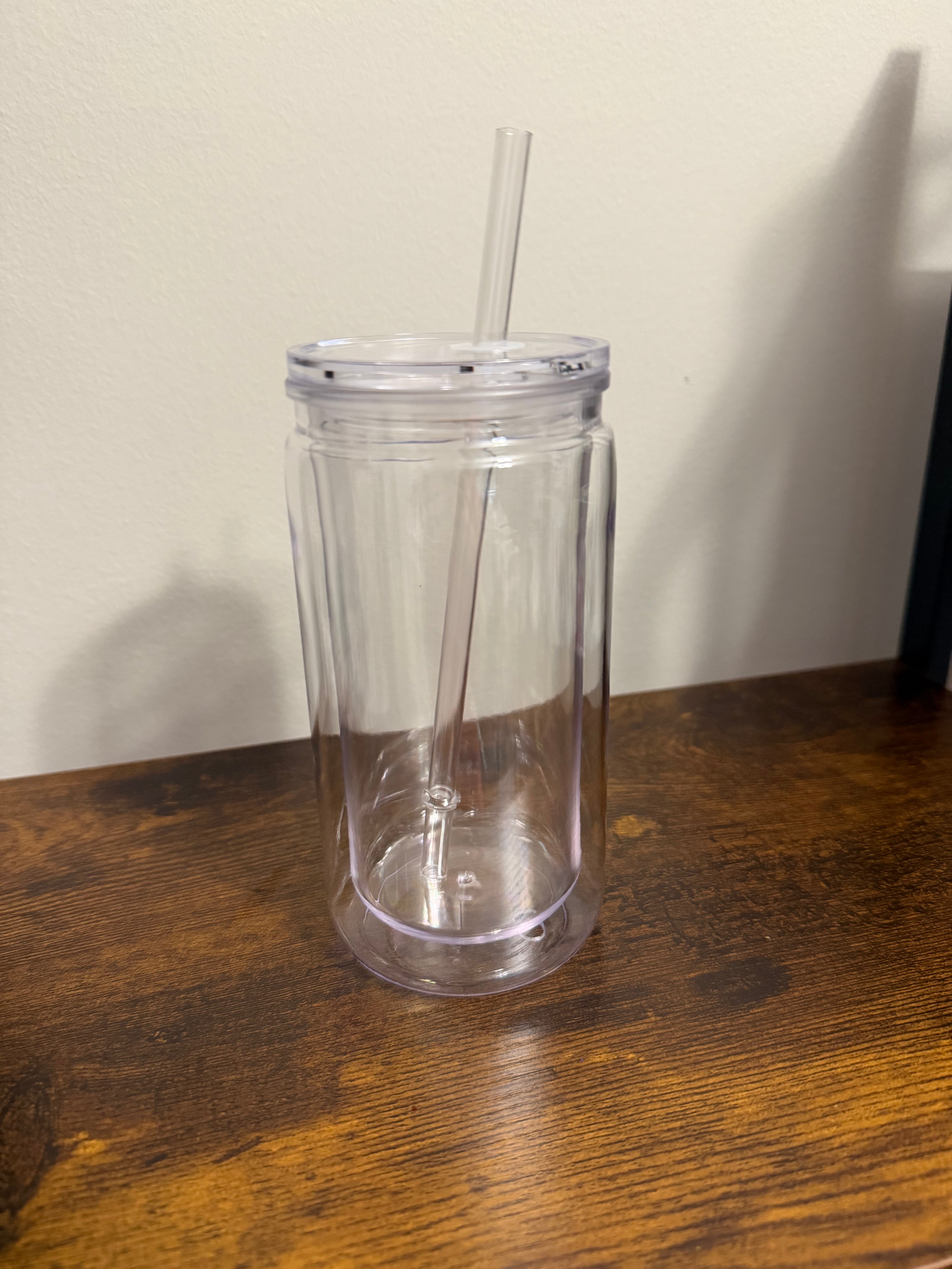 16oz snowglobe cup
